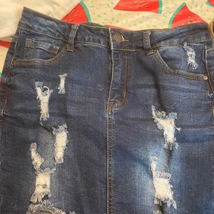 Blue Jean skirt
